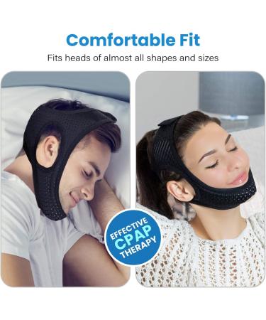 Anti Snoring Chin Strap for Men Women 2020 Newest Snoring Chin Strap Device Adjustable and Breathable Stop Snoring Solution for Snorers of All Ages Snoring Sleep Aid - Buy Online on GoSupps.com