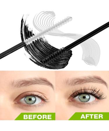 Lash Glue Bond and Seal Eyelash Cluster Lashes Extension Glue for DIY Individual Eye Lash Extensions Clear Super Strong Hold 72 Hours Waterproof Mascara Wand Eyelash Glue for Sensitive Eyes - Buy Online on GoSupps.com