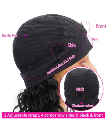 Short Bob Wavy Headband Wig for Black Women - Mixed Brown Synthetic Half Wig - Heat Resistant - Daily Wear (14 inch) - Buy Online on GoSupps.com