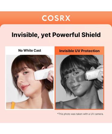 COSRX Airy-Light Clear Sunscreen Stick with Vitamin E & C SPF 50 0.67 oz 19g Lightweight Travel Essentials Summer Essentials Korean Skin Care Korean Matte Sunscreen for Face - Buy Online on GoSupps.com