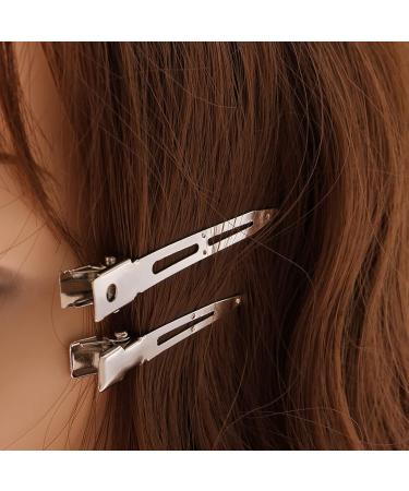 Buy Mlloaayo 24 Pack Professional Hair Clips - No Kink Curl Clips for Salon & Stylist Tools - Silver Cut Styling Accessory - Buy Online on GoSupps.com