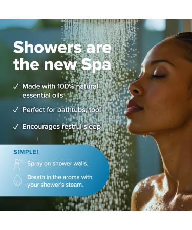 MOXE Breathe Shower Mist Eucalyptus and Peppermint Spa Steam Spray Certified Natural 100% Essential Oils Made in USA Aromatherapy Sinus Congestion Relief Tension Relief 4 Ounces (1 Pack) - Buy Online on GoSupps.com