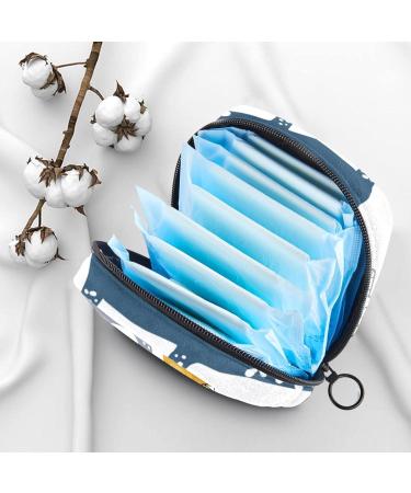 Shop Women's Dinosaur Sketch Binding Bags - Stylish Menstruation Storage with Zip Pockets - Buy Online on GoSupps.com