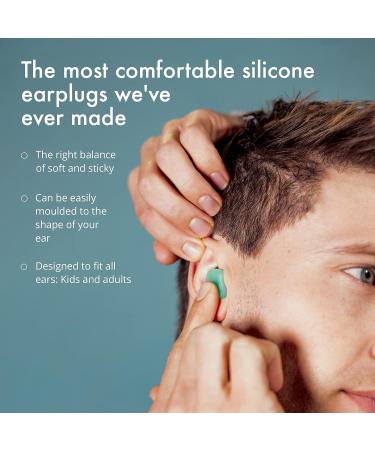 Alpine SoftSilicone Moldable Ear Plugs - 12 Pack - 28dB Noise Reduction for Sleep, Swim, Concentration - Buy Online on GoSupps.com