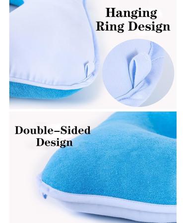 Wheelchair Anti-Bedsore Cushion for Bedridden Patient Pressure Relief Donut Pad for Haemorrhoids Pressure Relief Bed Sores Blue Grey - Buy Online on GoSupps.com
