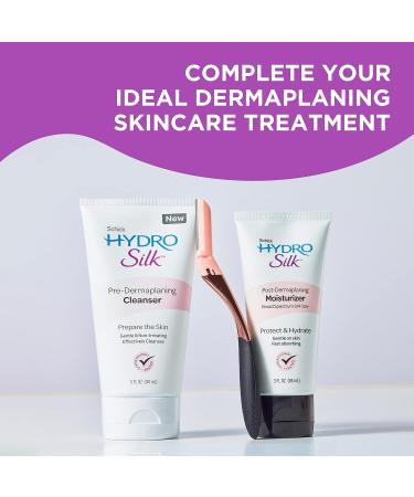 Schick Hydro Silk Post-Dermaplaning Moisturizer SPF 50+ | Travel Size Face Lotion for Women | 3oz Moisturizer with Sunscreen - Buy Online on GoSupps.com