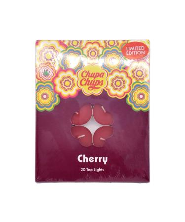 20 Chupa Chups Cherry Scented Tea Lights