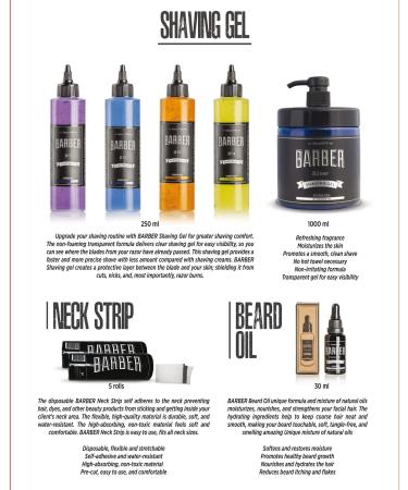 BARBER MARMARA Argan Shampoo for Men 1150ml | Barber Cabinet Men's Shampoo | hairdressing supplies | reduces hair loss | silicone and salt free | for all hair types - Buy Online on GoSupps.com