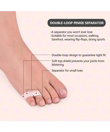 Magichome Toe Spreader - Hallux Valgus Correction Hammer Toe Splint & Bunion Relief | Comfortable White Design for All-Day Comfort - Buy Online on GoSupps.com