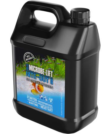 Microbe-Lift Nite-Ou II- 3785 ml- Living starter bacteria for the fast and safe furnishings of sea and freshwater aquariums promotes biological balance 100% biologically.3785ml (1gal)