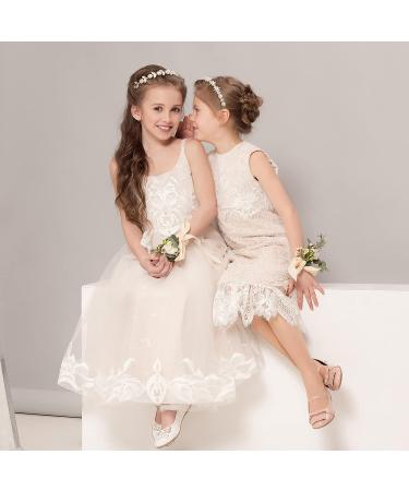 Charonle Rhinestone Flower Headband - Perfect for Flower Girls and Bridesmaids - Buy Online on GoSupps.com