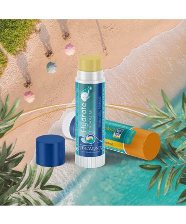 Naturally Naked Lip Balm Set | Reef Safe SPF 30 Unscented Hydrating Lip Care by Stream2Sea - Paraben Free Outdoor Lip Balm for Beach & Sports - Buy Online on GoSupps.com