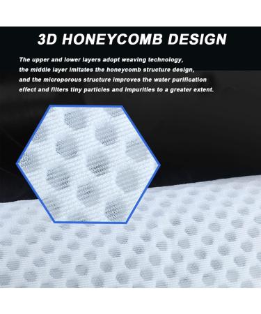 Buy Aywfey 6-Pack 10.2 cm 150 Micron Honeycomb Filter Socks - Aquarium & Pond Anti-Overflow Solutions - Buy Online on GoSupps.com