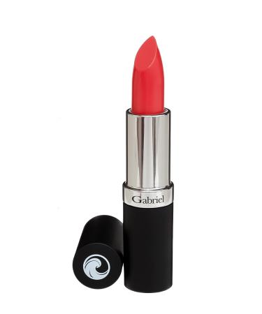 Gabriel Cosmetics Lipstick in Tea Rose - Orange Red/Warm Matte | Natural, Paraben-Free, Vegan, Gluten-Free | 0.13 Oz - Buy Online on GoSupps.com