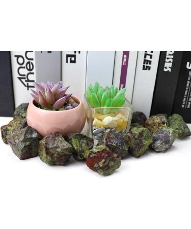 Buy Xiannvxi 2 Blood Stone Crystals - 100% Natural Water Stones & Premium Mountain Crystal Raw Stones | 4pcs 0.5lb N-Blood Stone for Healing - Buy Online on GoSupps.com