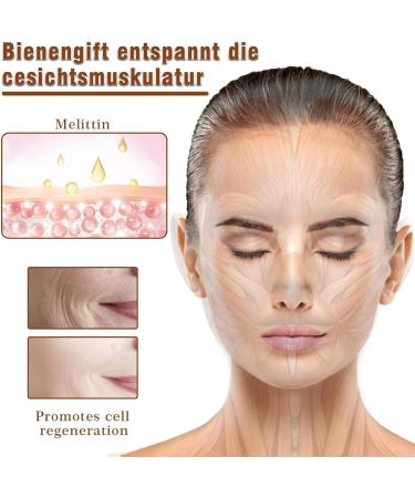  KFDDRN bee venom serum face serum cream wrinkle cream venom natural essence bee mink face face bee mink skin firming firming skin tightening for 3pcs - Buy Online on GoSupps.com