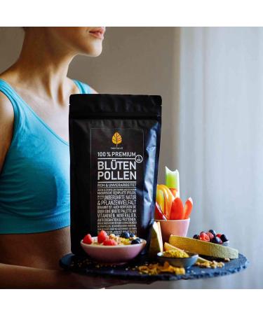  ImkerPur Nectarvit Organic Flower Pollen I Raw and Unprocessed I 1000g I min. 24% Protein - Buy Online on GoSupps.com