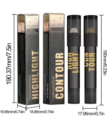 LXZJJM 2-in-1 Blush Stick Highlighting And Grooming Stick Blendable And Buildable Color All Day Wear Blends Perfectly Onto Skin (6950 Dimensional Finishing Stick 22.1g) 6950 Dimensional Finishing Stick 22.1 g (Pack of 1) - Buy Online on GoSupps.com