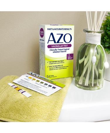AZO Vaginal pH Test Kit - Fast & Accurate Results from #1 Trusted Brand - Buy Online on GoSupps.com