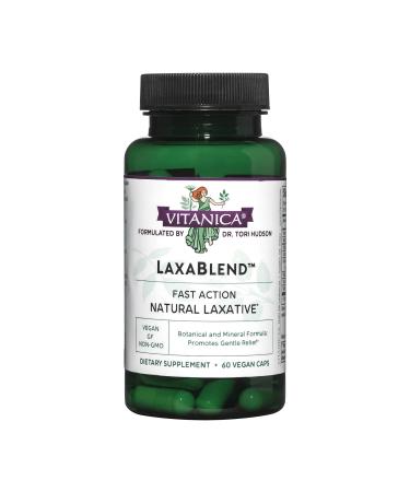 Vitanica LaxaBlend Natural Laxative Vegan 60 Capsules