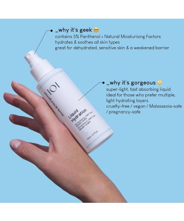 Geek & Gorgeous Summer Skin Rescue Kit Jelly Joker Cleanser Liquid Hydration Toner Mist & Hydration Station Gel Cream Ultimate Cleanse & Moisture Trio for Healthy Glowing Summer Skin - Buy Online on GoSupps.com