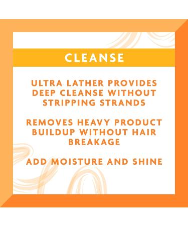 Cantu Moisturizing Cream Shampoo with Shea Butter - 13.5 fl oz | Best for Dry Hair | Nourishing & Hydrating | International Shipping Available - Buy Online on GoSupps.com