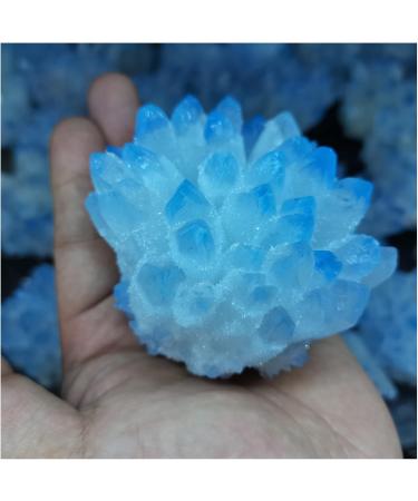 Crystals 350-450g Rare Beautiful Blue Ghost Phantom Quartz Crystal Cluster Specimen 1pcs Stone Collection - Buy Online on GoSupps.com