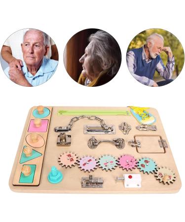 Dementia Best Busy Boards - Anxiety Relief Relax Sensory Activity Board with Ample Fun Activities - Buy Online on GoSupps.com