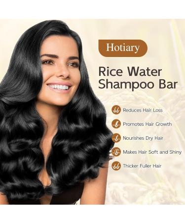 Rice Shampoo Bar - Solid Rice Water Soap for Hair Growth & Strength | Anti Hair Loss for Fine & Oily Hair | Cruelty-Free & Silicone Oil Free - Buy Online on GoSupps.com