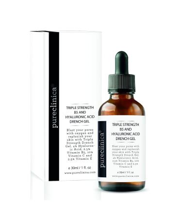 Triple Strength B5 (6.5%) and Hyaluronic Acid (4%) Drench Gel (w/Vit C 10% and E 2.5%) 30ml / 1 fl oz 1 Fl Oz (Pack of 1)