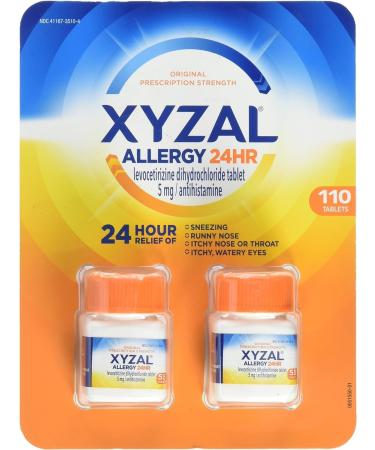 Xy Zal Antihistamine for Allergy 110 Tablets