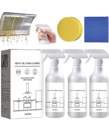 Splash Foam Spray Splash Foam Spray All Purpose Cleaner Splash Foam Spray Tablets & Spray Bottle Oven Cleaner Splashfoam Spray (3PCS)