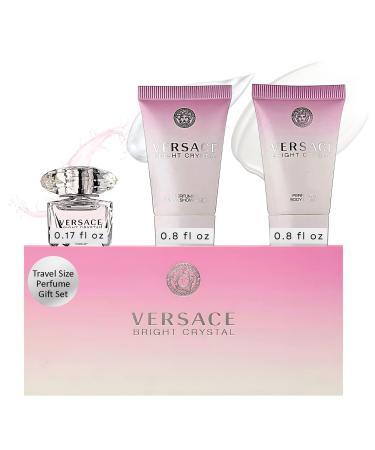 Versace Bright Crystal 3-Piece Miniature Set