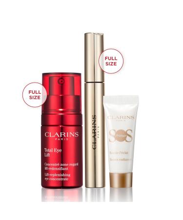 Clarins Total Eye Lift | Anti-Aging Eye Cream for Wrinkles Dark Circles & Puffiness | 94% Natural Ingredients | Visible Eye Lift in 60 Seconds - Buy Online on GoSupps.com
