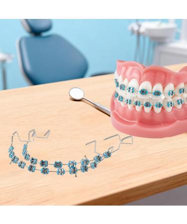 2 PCS Clip on Fake Braces Temporary Fakes Teeth Kit Brackets Dientes - Buy Online on GoSupps.com