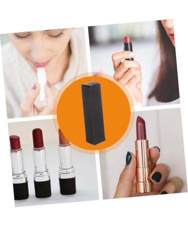 Beaupretty 50Pcs Glossy Lip Balm Boxes | Kraft Paper Lip Balm & Essential Oil Packaging | Black Lipstick Packing Boxes - Buy Online on GoSupps.com