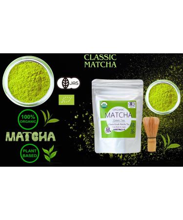 Otsuka Green Tea Co - Organic Classic Matcha Green Tea Powder 50g - Perfect use for matcha desserts cakes cookies and drinks - Buy Online on GoSupps.com