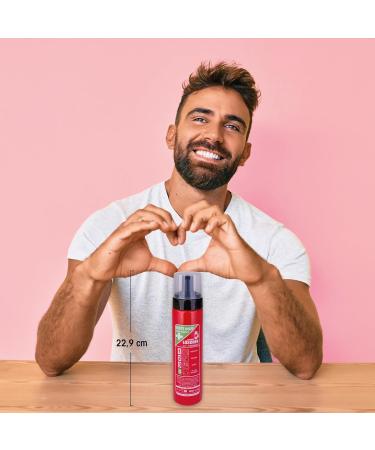 Accentra 3 in 1 Shower Gel & Shampoo DIRT EXTINGUISHER in a fire extinguisher style bottle 260 ml extinguishing foam for body hands and hair in a fire truck design - Buy Online on GoSupps.com