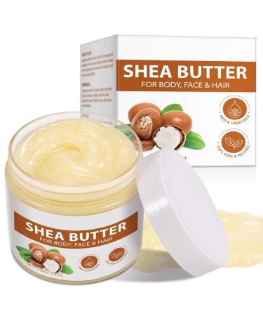 SORRY Shea butter 220 g pure natural unrefined shea butter for the care of dry skin with vitamins A and F deeply nourishes effectively soothes and makes the skin supple provides longlasting hydration