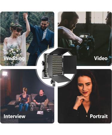 Neewer Bi-Color LED Video Light for Studio, YouTube, Photography - Dimmable 660 Beads, Metal Frame, 3200-5600K - CRI 96 - Buy Online on GoSupps.com