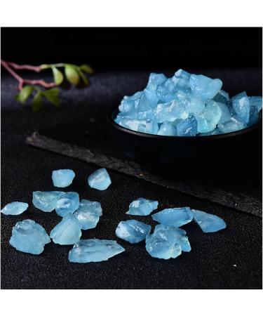 Natural Aquamarines Chip Stone Bulk Blue Tumbled Reiki Quartz Crystal Gravel DIY Home Decor ZJGIDTEM (Size : 200g) - Buy Online on GoSupps.com