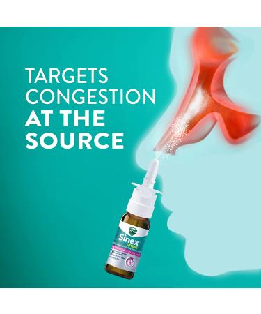 Vicks Sinex SEVERE Nasal Spray with Aloe | Decongestant Relief for Cold & Allergy | 265 Sprays - Buy Online on GoSupps.com