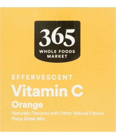 365 by Whole Foods Market Effervescent C Powder Orange 30 Count 0.26 Ounce (Pack of 30) - Buy Online on GoSupps.com