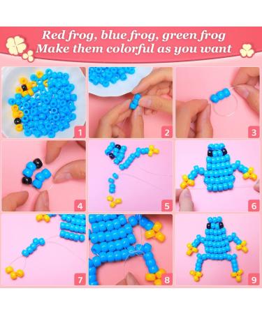 1000+ Multi-Colored Pony Beads for Hair Braids & Crafts - Plastic Beads for Braids (Medium Pack Classic) - Buy Online on GoSupps.com