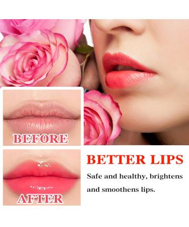 Color Changing Lip Balm Set - 4 Pack | Long Lasting & Moisturizing Lipstick | PH Magic Temperature Color Changing Jelly | Waterproof Tinted Lip Gloss Balm for Women - Buy Online on GoSupps.com