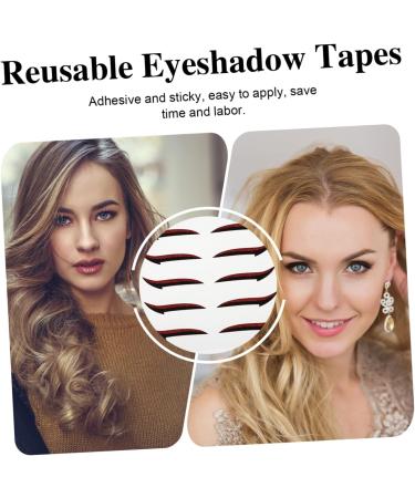 Didiseaon 20 Pairs Eyeshadow Stickers Glitter Eye Shadow Makeup Eyeliner Face Makeup Stickers Eyelid Tape Glue - Buy Online on GoSupps.com
