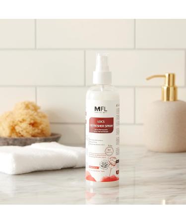 MFL MADE FOR LOCS Vegan Rose Water Refresher Spray 8 oz - Locs Moisturizer Locs Deodorizer Amazing Scents (Rose) Rose 8 Fl Oz (Pack of 1) - Buy Online on GoSupps.com