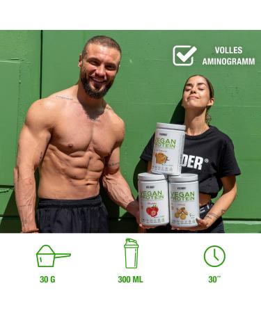 Weider Vegan Protein 540g - Cappuccino Taste | 23g Protein | Gluten-Free Sugar-Free Vitamin B12 | Eco-Friendly Packaging - Buy Online on GoSupps.com
