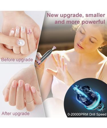 Moseen heal Electric Nail Files Sand Bands for Exfoliating Polishing Nail Removing Acrylic Nail Tools Professional Manicure Pedicure Polishing Shape Tools for Home Salon Use - Buy Online on GoSupps.com