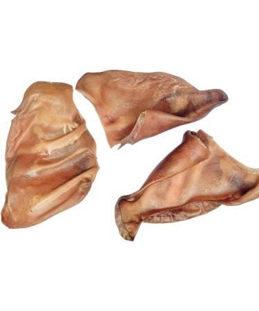 Pawkaboo Natural Dog Treat - Pigs Ears for Small Breed Dogs 25g - 35g Each (20) - 100% Natural Healthy Dog Treat Chew Puppy Snack - Buy Online on GoSupps.com